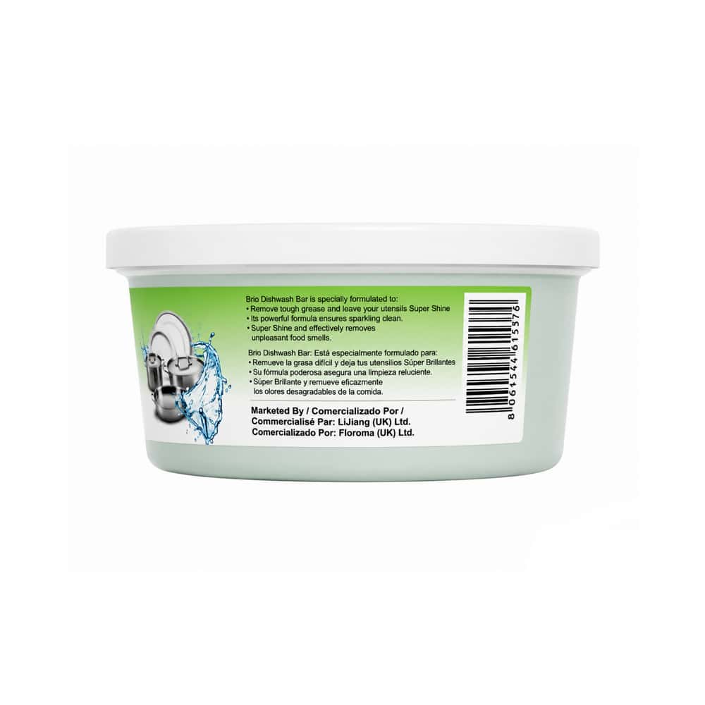 Pasta lavavajillas con aroma a limón Brio (500 g / 1.10 lb) - Miniatura 3