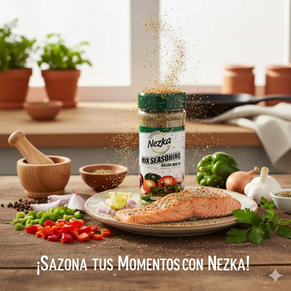 Sazón mixto hierbas y especias Nezka (250 g / 8.81 oz) - Miniatura 5