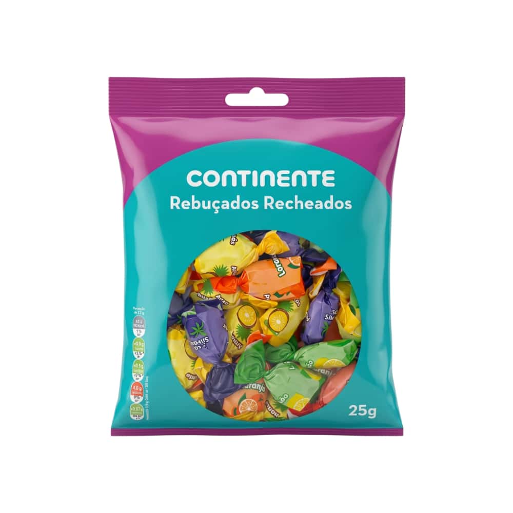 Caramelos rellenos de frutas Continente (250 g / 8.82 oz) - Miniatura 1