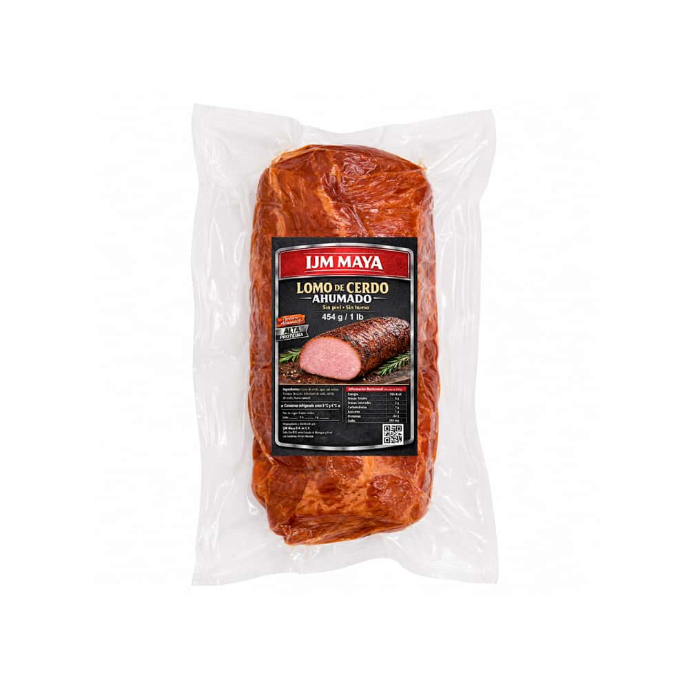 Lomo de cerdo ahumado IJM Maya (454 g / 1 lb) - Miniatura 1