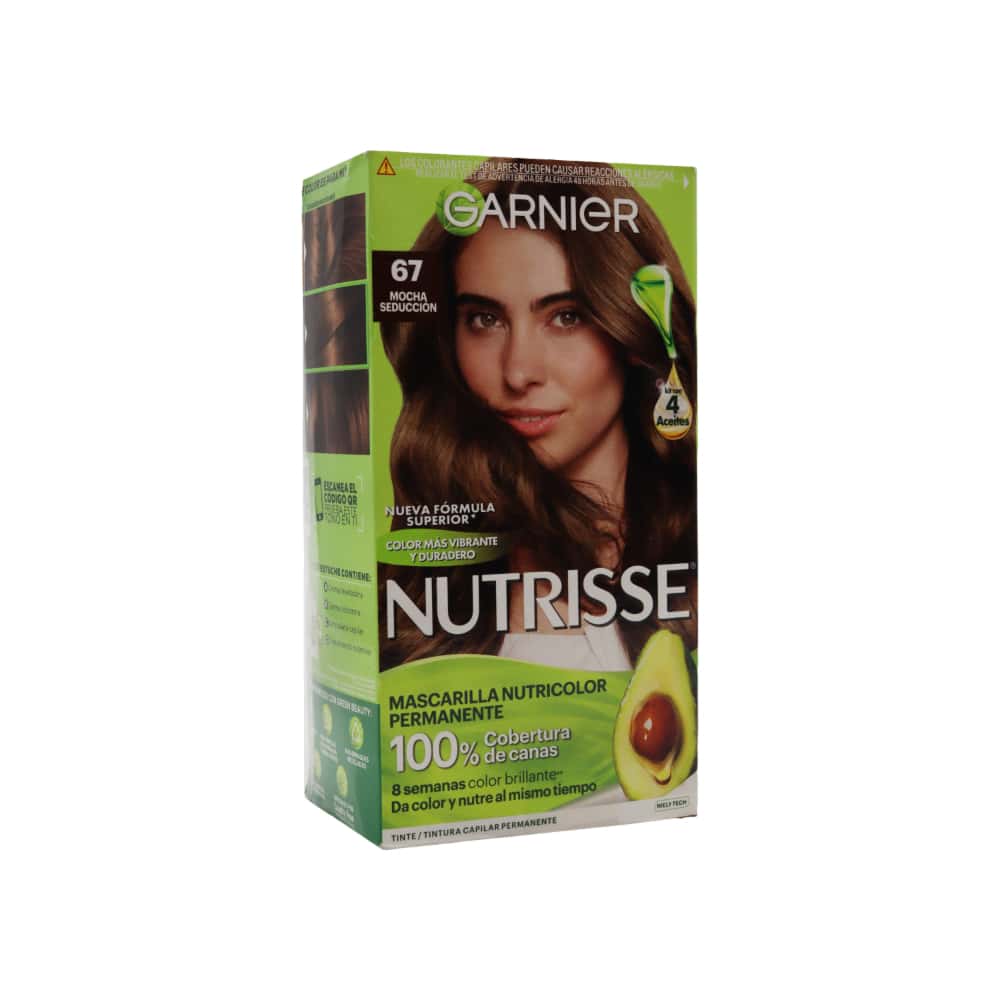 Tinte para cabello No.67 Mocha Seducción Garnier Nutrisse - Miniatura 3
