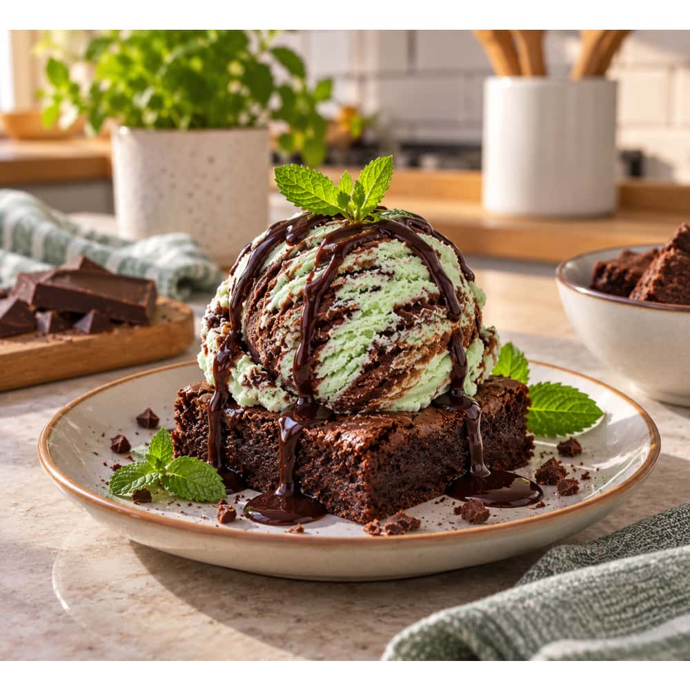 Helado doble crema sabor chocolate y menta Alask (4 L) - Miniatura 4
