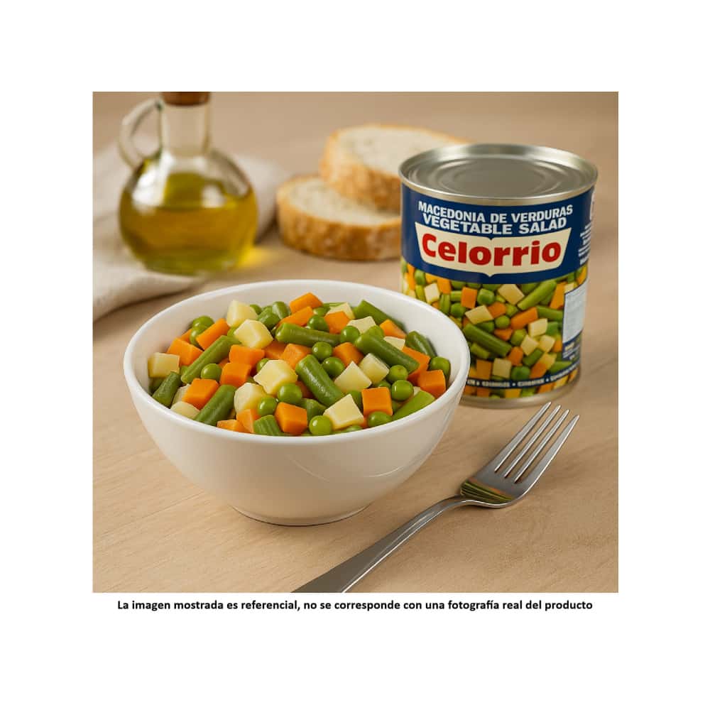 Macedonia de verduras Celorrio (780 g / 1.71 lb) - Miniatura 4