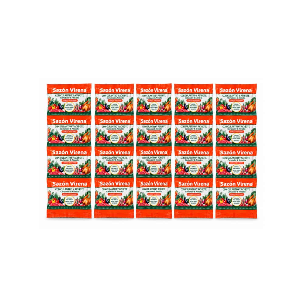Sazón con cilantro y achiote Virena (5 x 25 g) - Miniatura 1