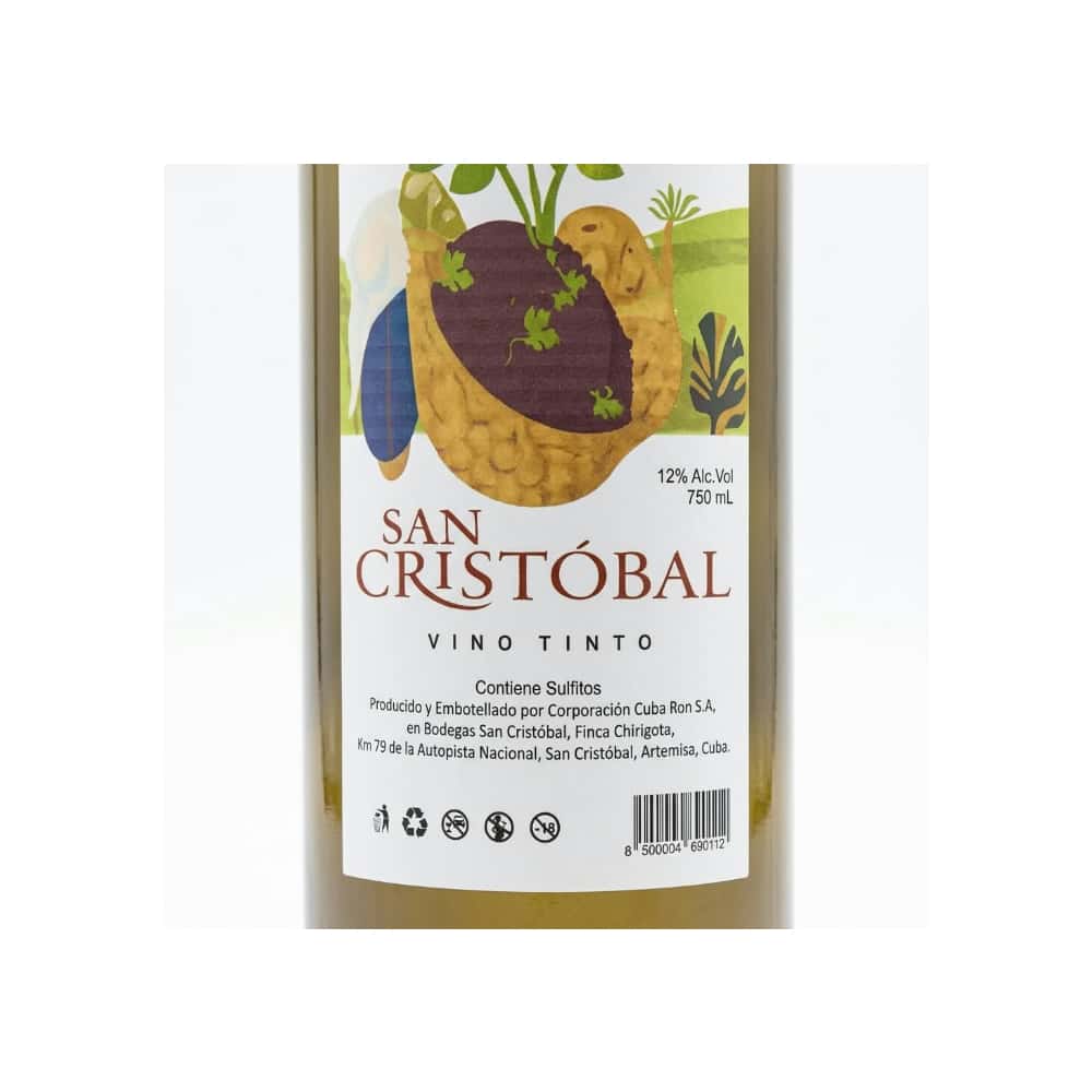 Vino tinto San Cristóbal (750 ml) - Miniatura 2