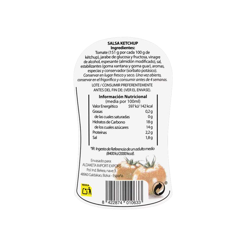 Ketchup Aldaketa (300 ml) - Miniatura 3