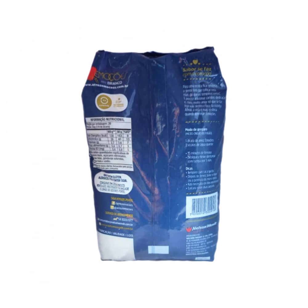 Arroz blanco brasileño Nelson Wendt (9 x 1 kg / 2.2 lb) - Miniatura 2
