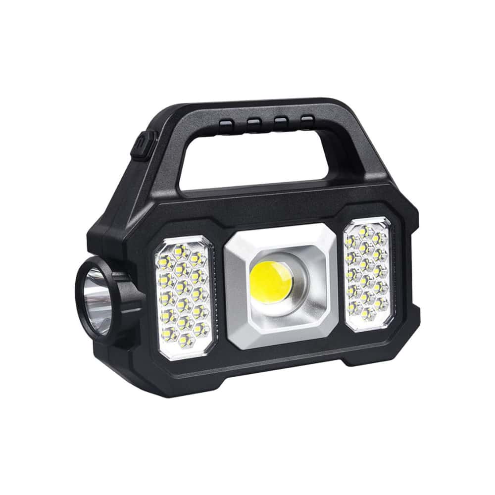 Lámpara portable multifuncional con panel solar Bravoking YD-2205A - Miniatura 1
