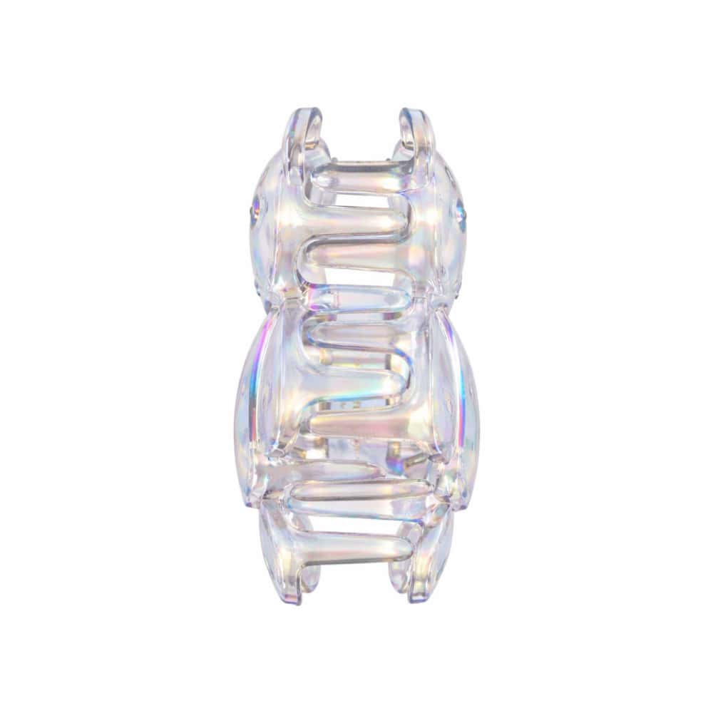 Gancho con figura de oso transparente con acabado tornasolado para el cabello Tiara - Miniatura 7