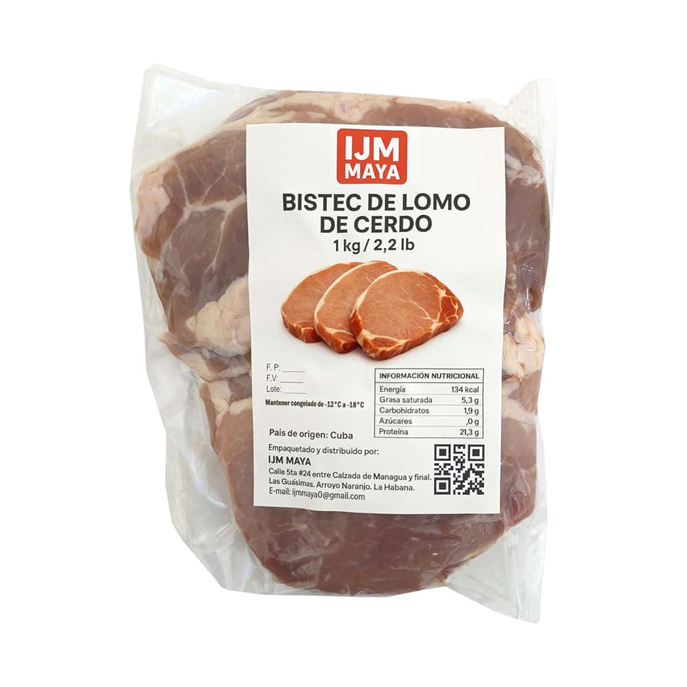 Bistec de lomo de cerdo IJM Maya (1 kg / 2.2 lb) - Miniatura 3