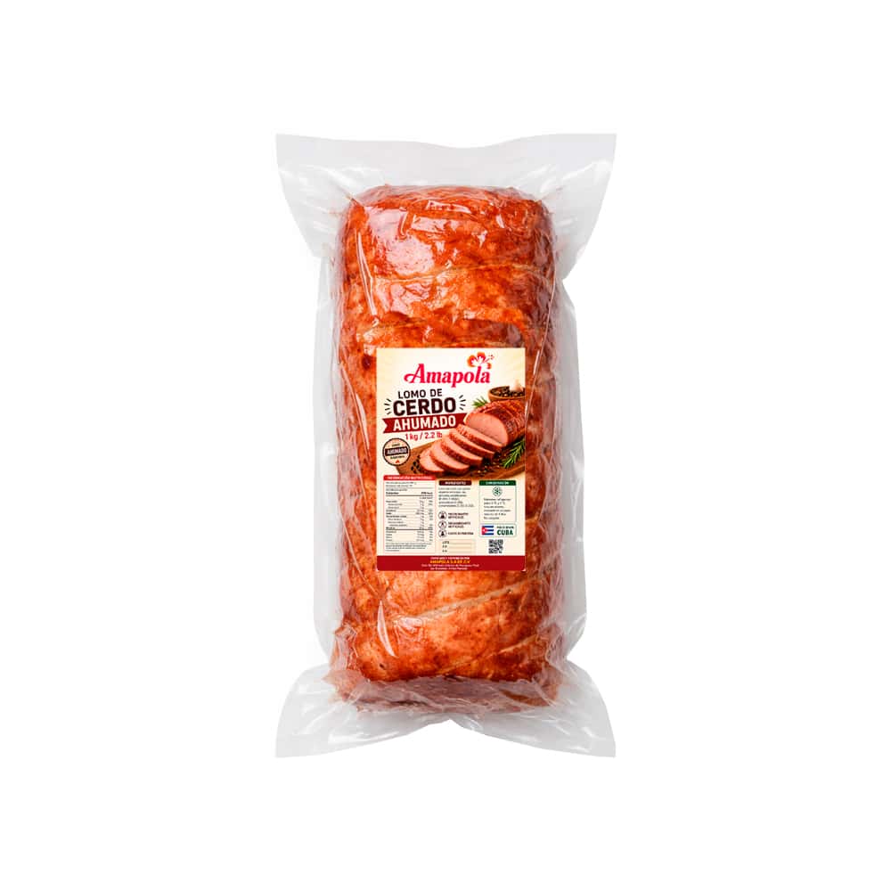 Lomo de cerdo ahumado Amapola (1 kg / 2.2 lb) - Miniatura 1