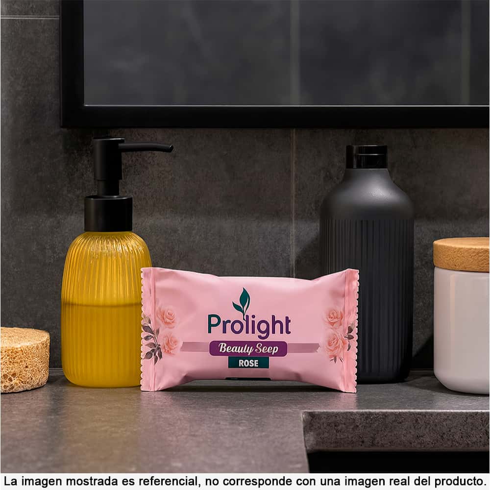 Jabón de belleza con fragancia a rosas Prolight (8 x 100 g / 3.52 oz) - Miniatura 4