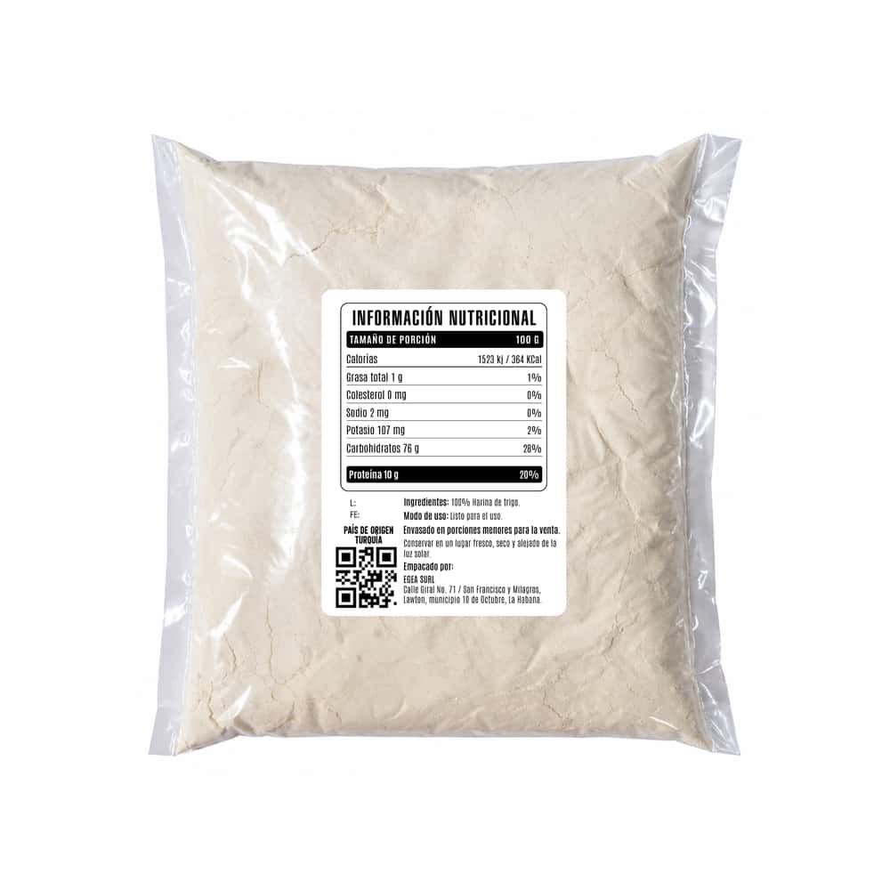Harina de trigo Cosecha Real (1 kg / 2.2 lb) - Miniatura 2