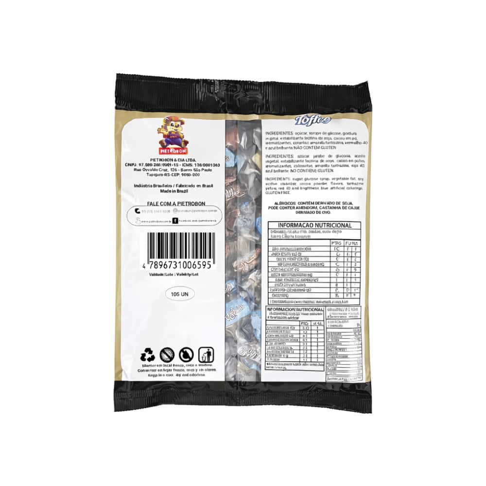 Caramelo masticable Toffee Pietrobon (300 g / 10.58 oz) - Miniatura 3