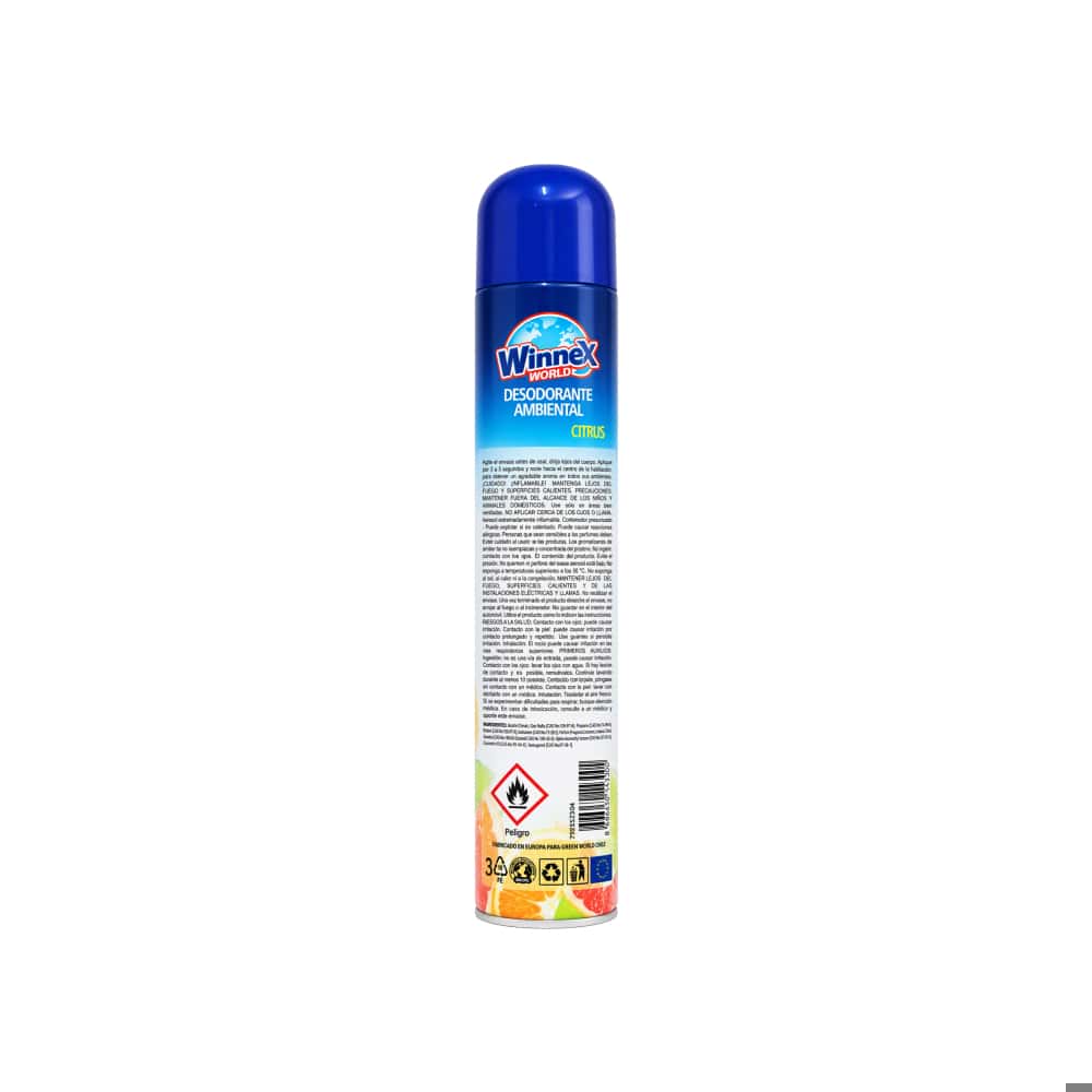 Desodorante ambiental Citrus Be Winnex World (400 ml) - Miniatura 2