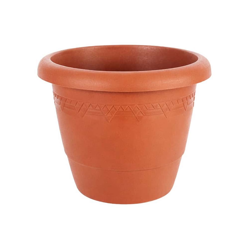 Maceta plástica Elsa terracota 25 cm Casa y Menaje - Miniatura 1