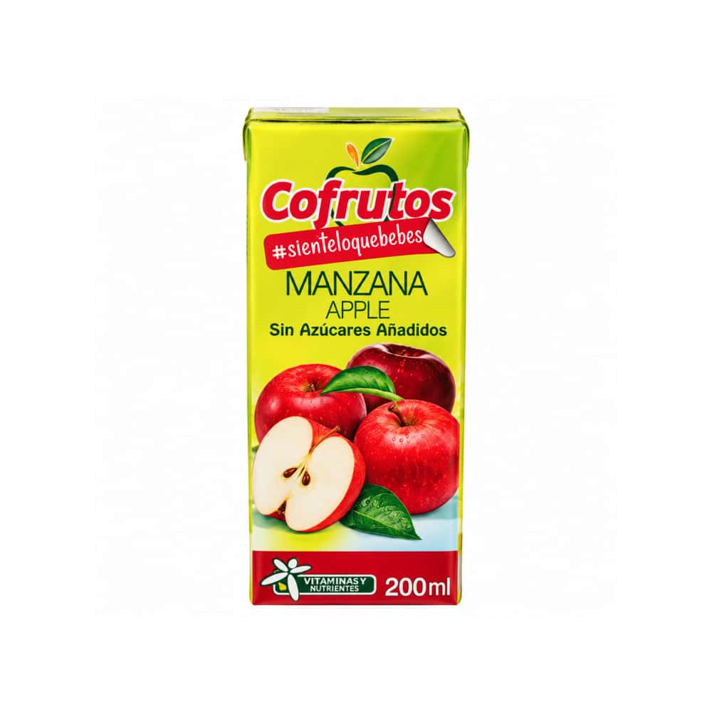 Jugo de manzana Cofrutos (6 x 200 ml) - Miniatura 2
