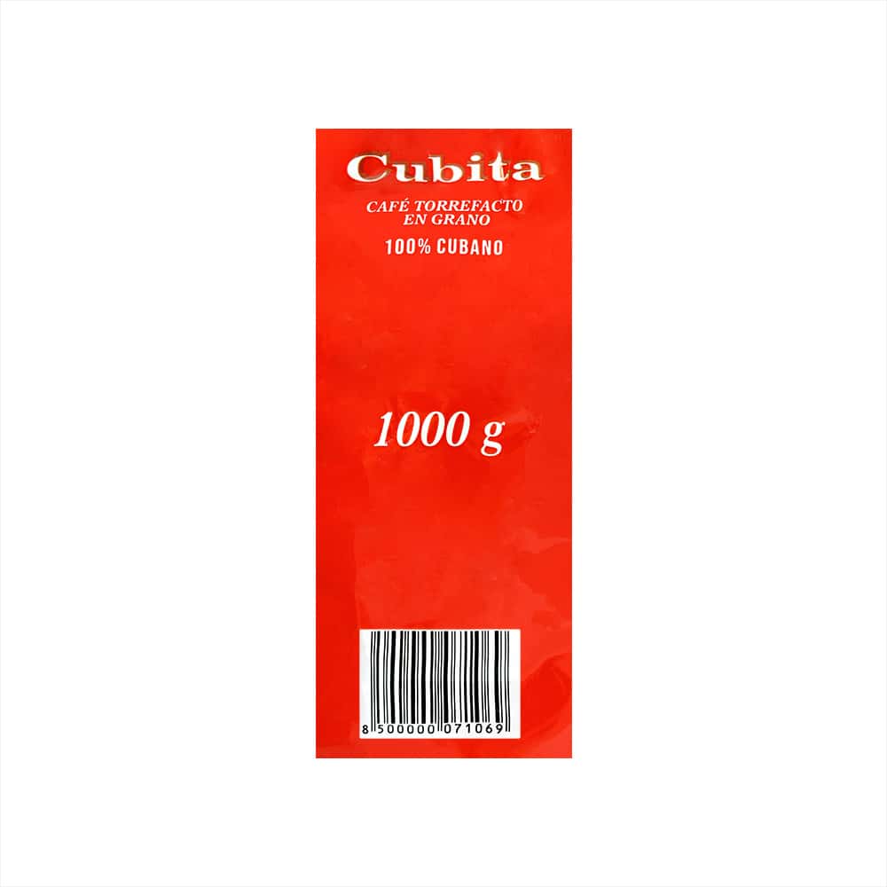 Café torrefacto en grano Cubita (1 kg / 2.2 lb) - Miniatura 3