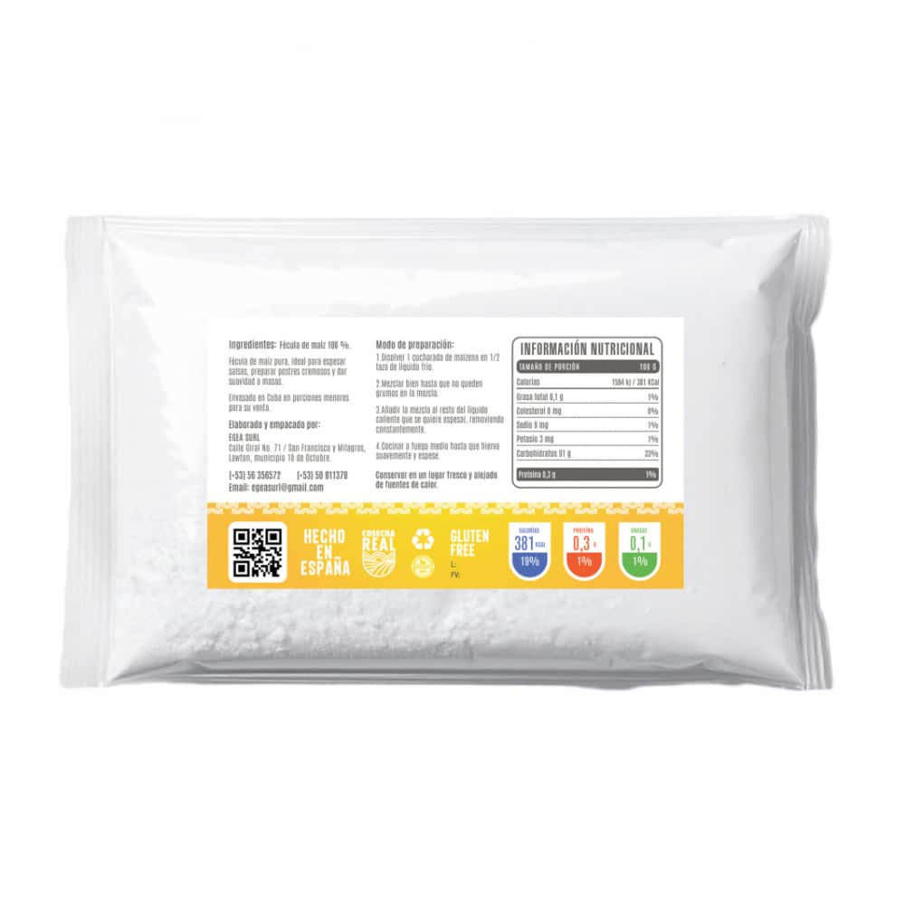 Maicena Cosecha Real (4 x 500 g / 1.1 lb) - Miniatura 2
