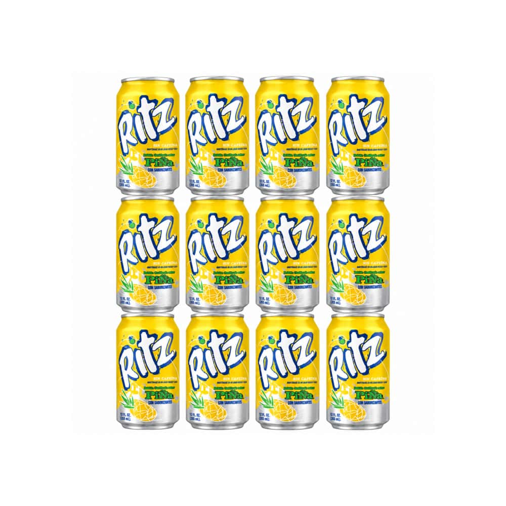 Refresco gaseado sabor piña Ritz (12 x 355 ml) - Miniatura 1