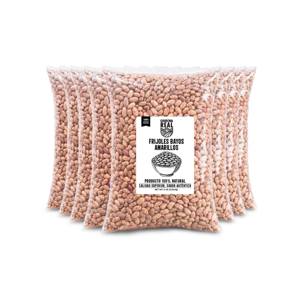 Frijoles bayos amarillos Cosecha Real (8 x 2.26 kg / 5 lb) - Miniatura 1