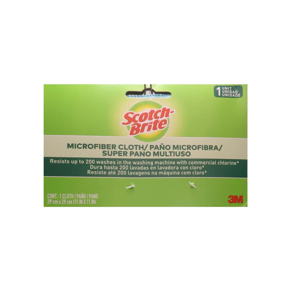 Paño microfibra azul cielo para limpieza Scotch-Brite - Miniatura 5