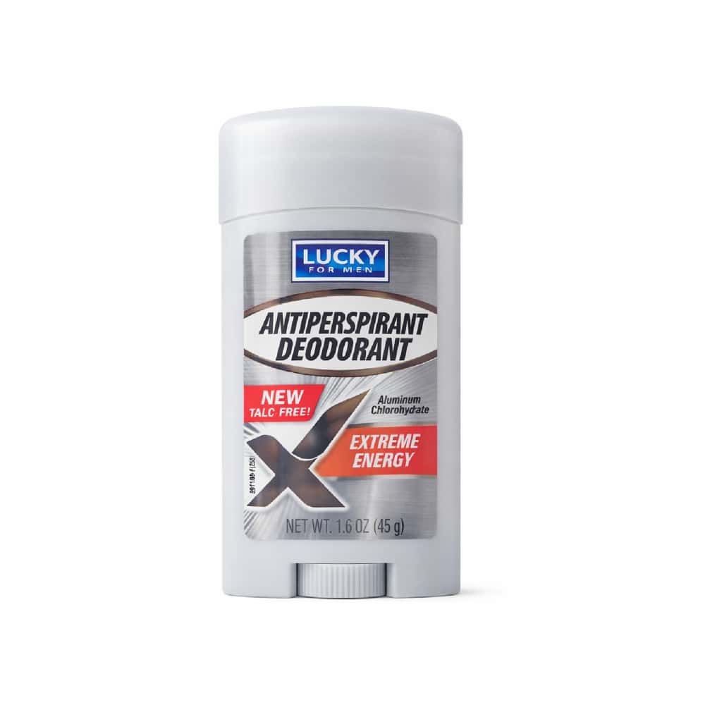 Desodorante antitranspirante con clorhidrato de aluminio para hombre Extreme Energy Lucky (45 g / 1.6 oz) - Miniatura 1