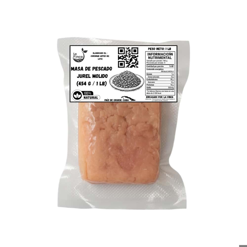 Masa de pescado jurel molida La Finca (454 g / 1 lb) - Miniatura 2