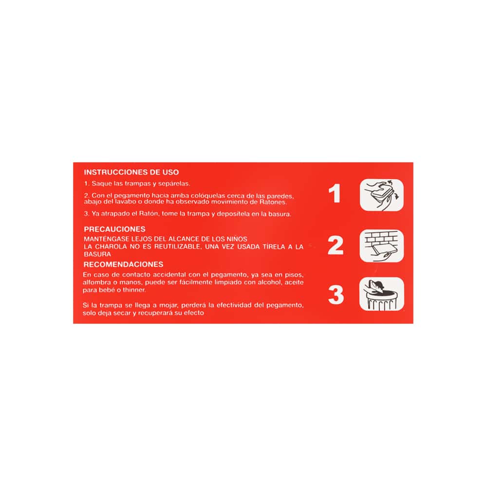 Trampas de pegamento pequeñas para ratones Killmax (2 U) - Miniatura 6