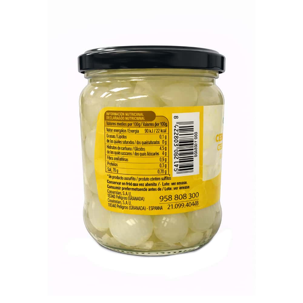 Cebollitas en vinagre Coviran (345 g / 12.17 oz) - Miniatura 2
