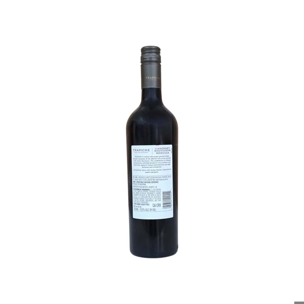 Vino tinto Oak Cask Cabernet Sauvignon Trapiche (750 ml) - Miniatura 2