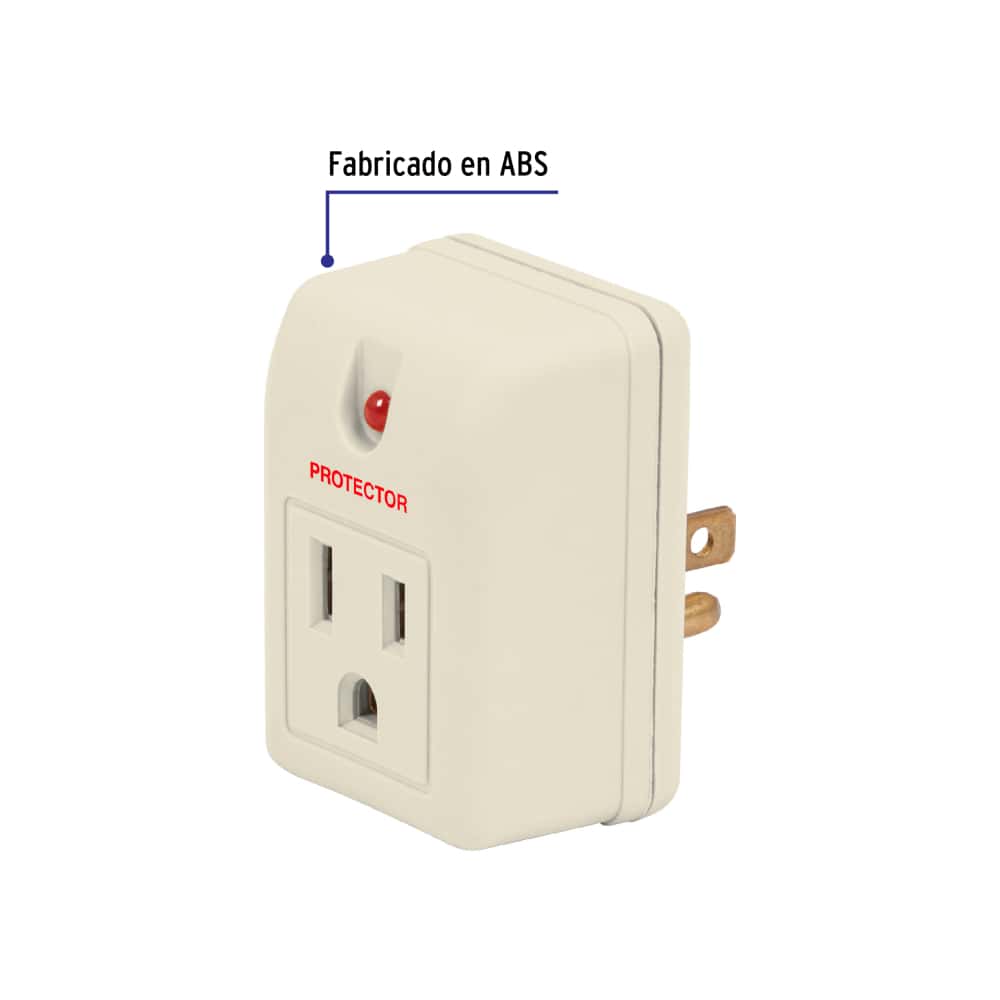 Adaptador con supresor de picos Volteck AD-270 - Miniatura 4