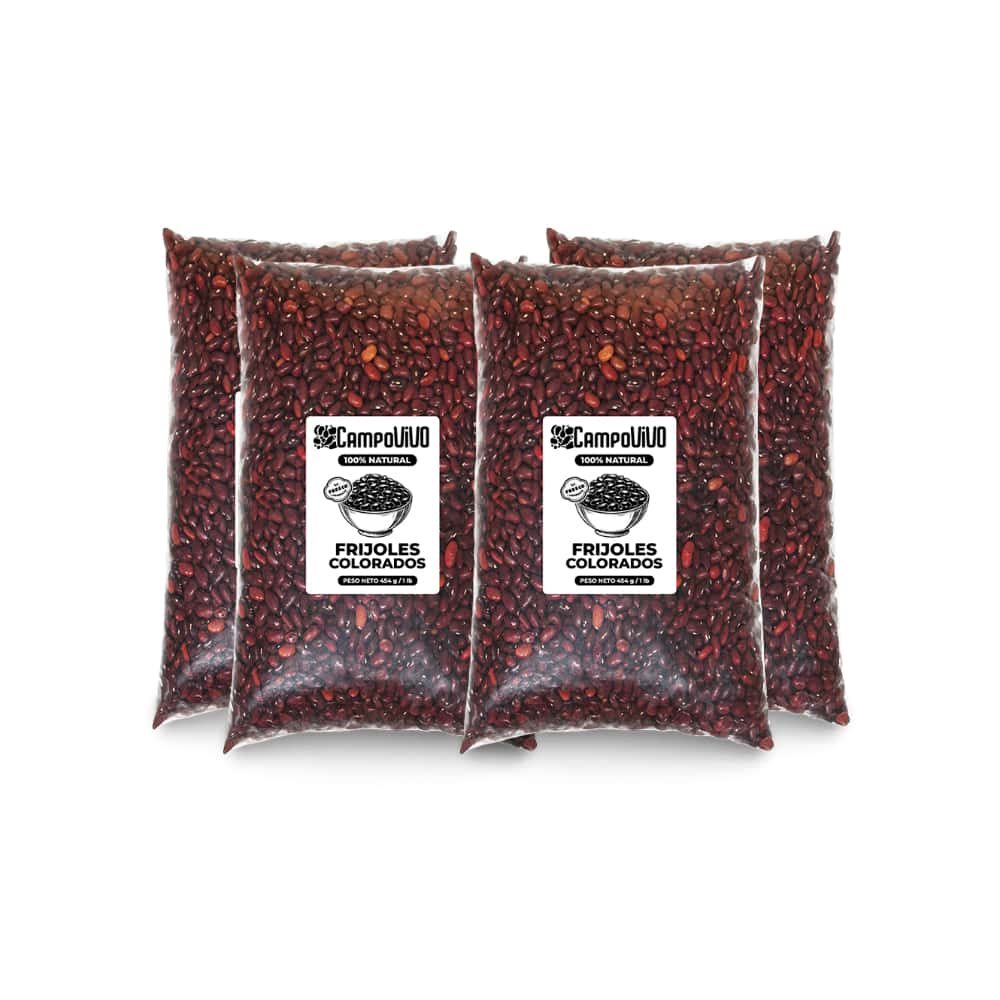 Frijoles colorados Campo Vivo (4 x 454 g / 1 lb) - Miniatura 1