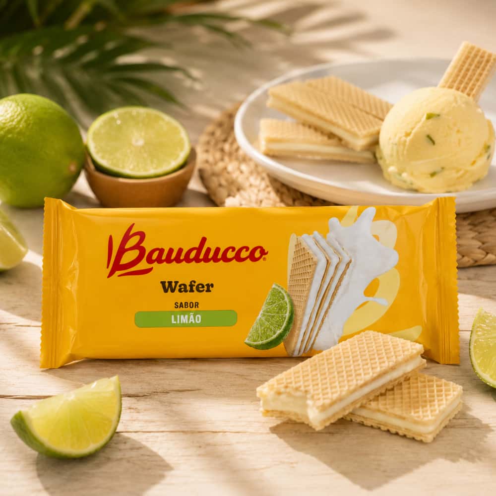 Sorbetos rellenos con crema sabor a limón Bauducco (70 g / 2.46 oz) - Miniatura 4