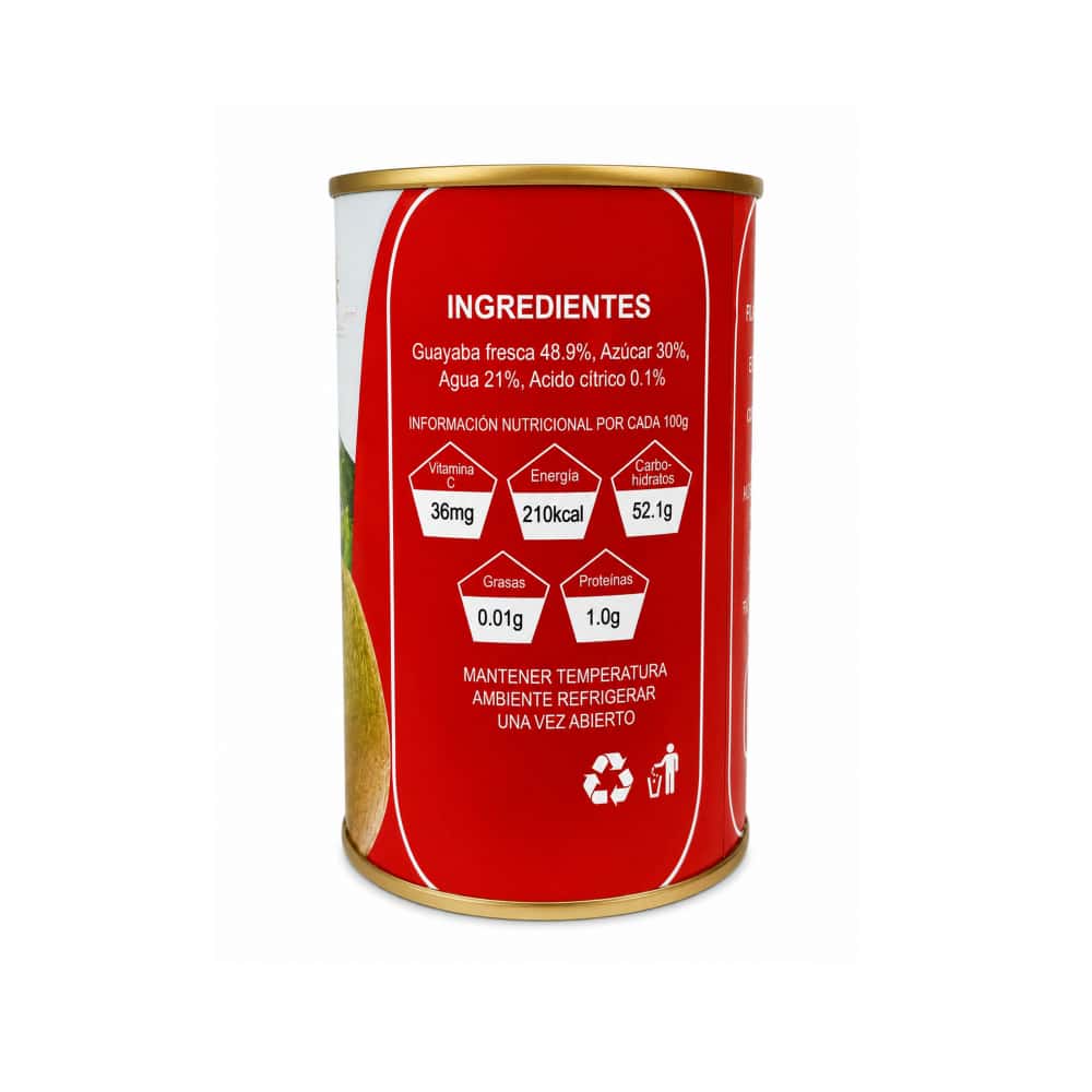 Casquitos de guayaba Placeres del Campo (460 g / 1.01 lb) - Miniatura 2