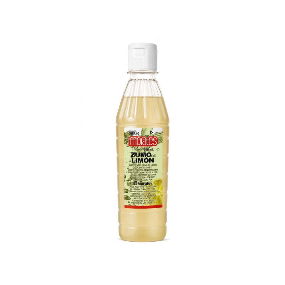 Zumo de limón Morales (500 ml) - Miniatura 1