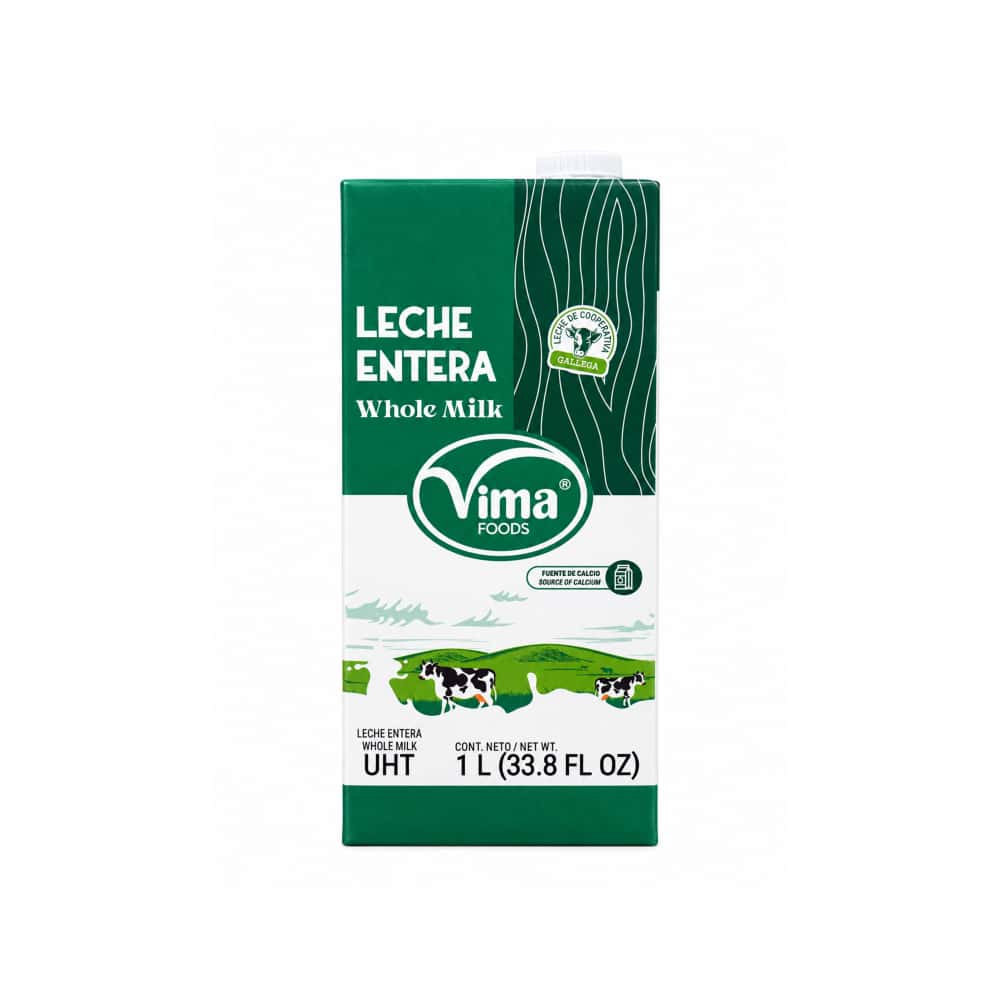 Leche entera UHT Vima Foods (1 L) - Miniatura 1