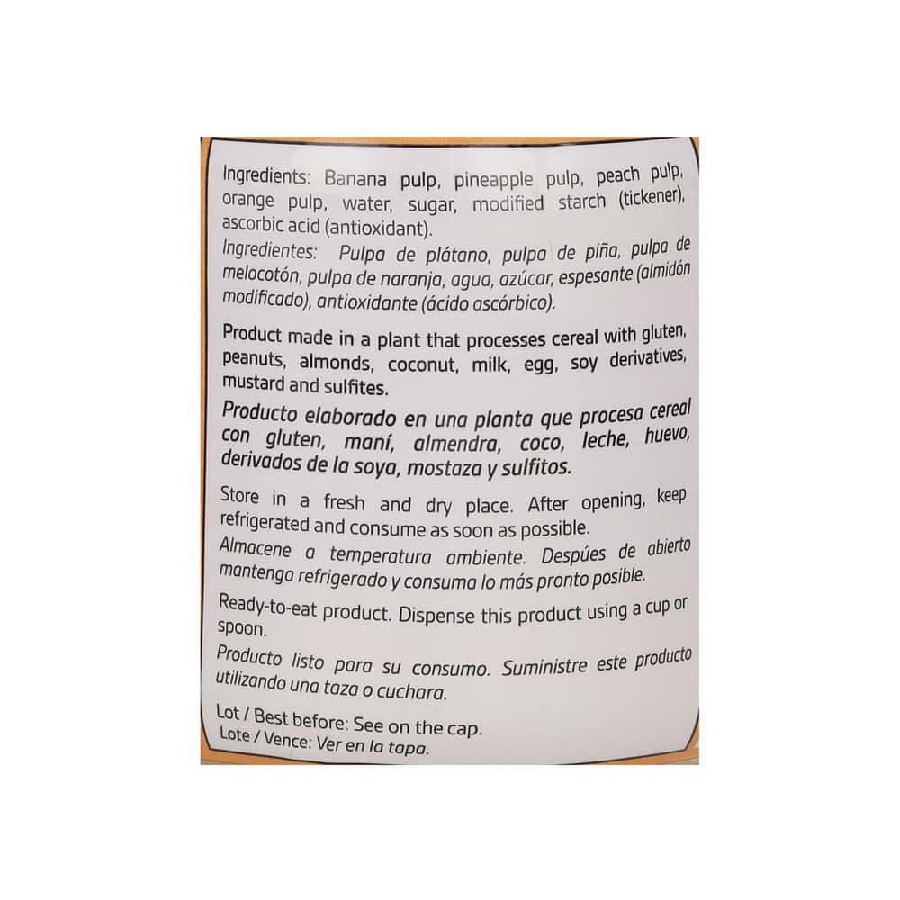 Compota de macedonia YEYA (113 g / 4 oz) - Miniatura 4