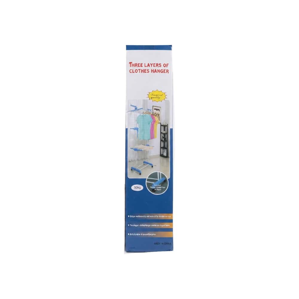 Tendedero de ropa plegable de tres niveles High Quality TM0035 - Miniatura 3
