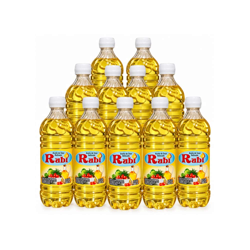 Aceite de soya refinado Rubi (11 x 900 ml) - Miniatura 1