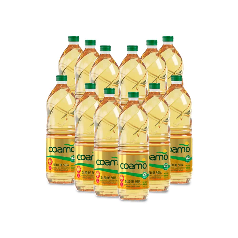 Aceite de soja refinado Coamo (12 x 900 ml) - Miniatura 1