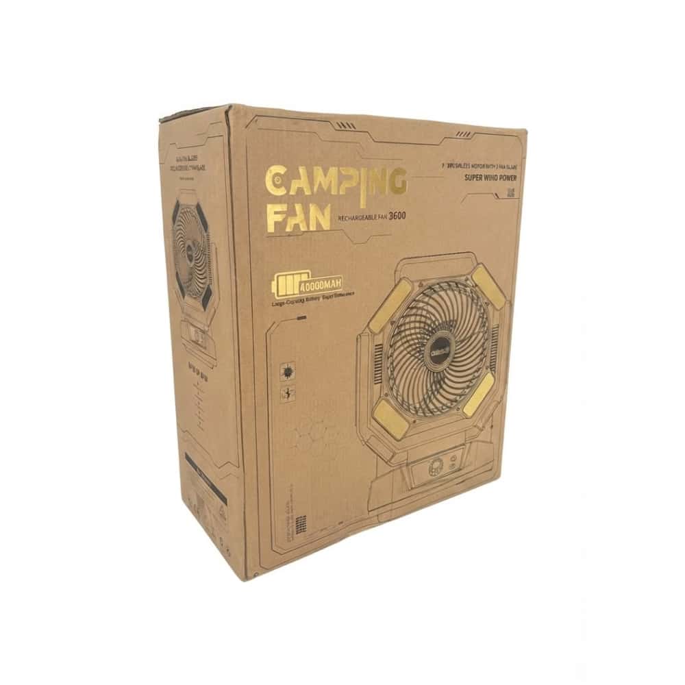 Ventilador portátil recargable 40 000 mAh ColdSky HY-8608 - Miniatura 3