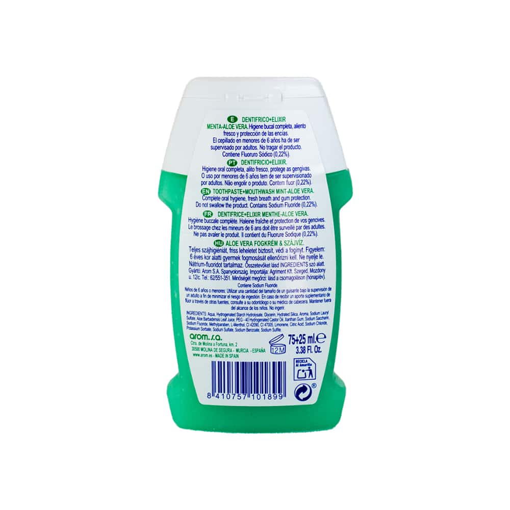 Pasta dental en gel con Aloe Vera S'nonas (100 ml / 3.38 fl oz) - Miniatura 5