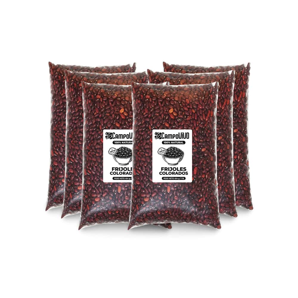 Frijoles colorados Campo Vivo (6 x 454 g / 1 lb) - Miniatura 1