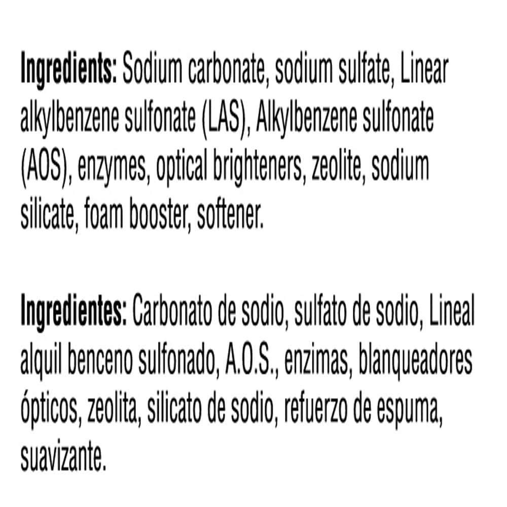Detergente en polvo con aroma a limón YEYA (5 kg / 11 lb) - Miniatura 3