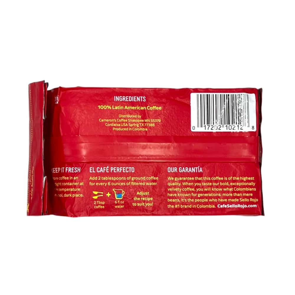Café espresso colombiano Sello Rojo (283 g / 10 oz) - Miniatura 6