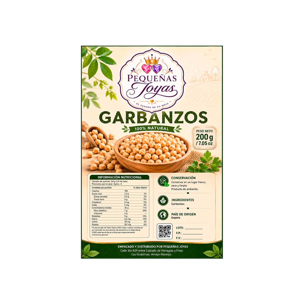 Garbanzos Pequeñas Joyas (200 g / 7.05 oz) - Miniatura 2