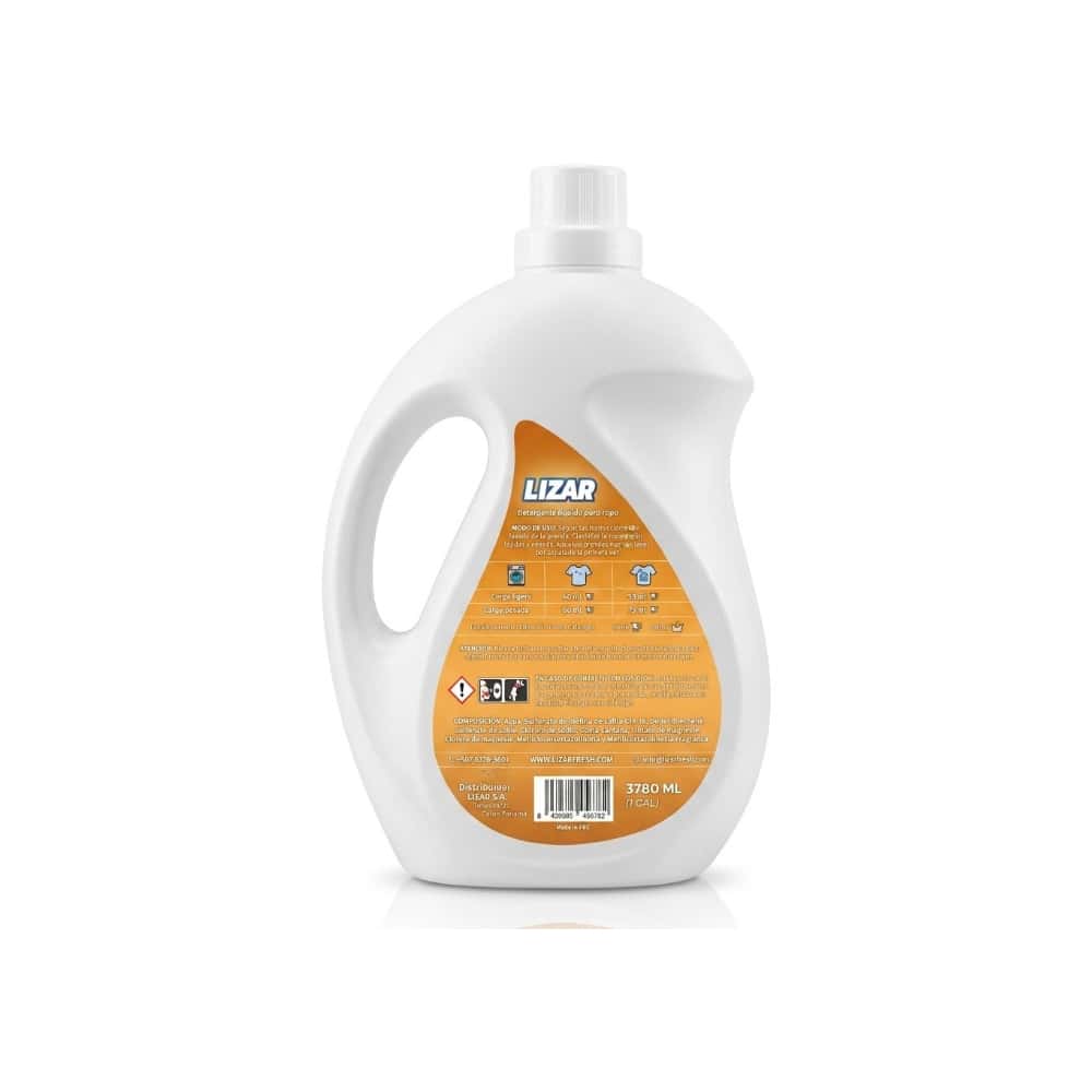 Detergente líquido para ropa con jabón de Marsella Lizar (3.78 L) - Miniatura 3