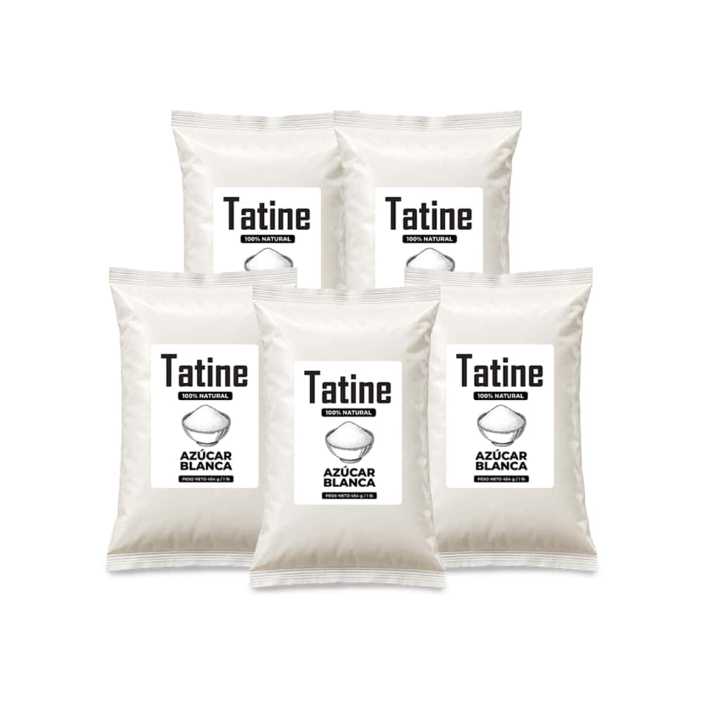Azúcar blanca Tatine (5 x 454 g / 1 lb) - Miniatura 1