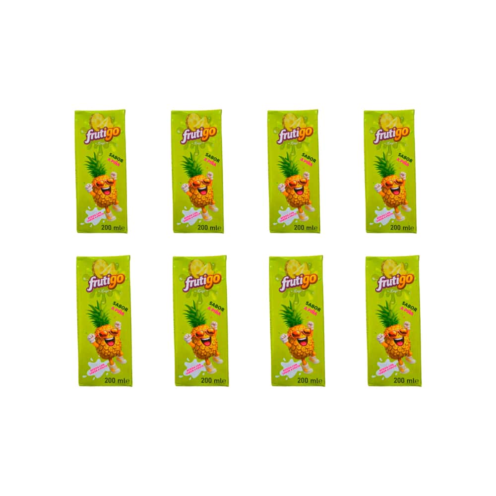 Jugo sabor a piña Frutigo (8 X 200 ml / 6.76 floz) - Miniatura 1